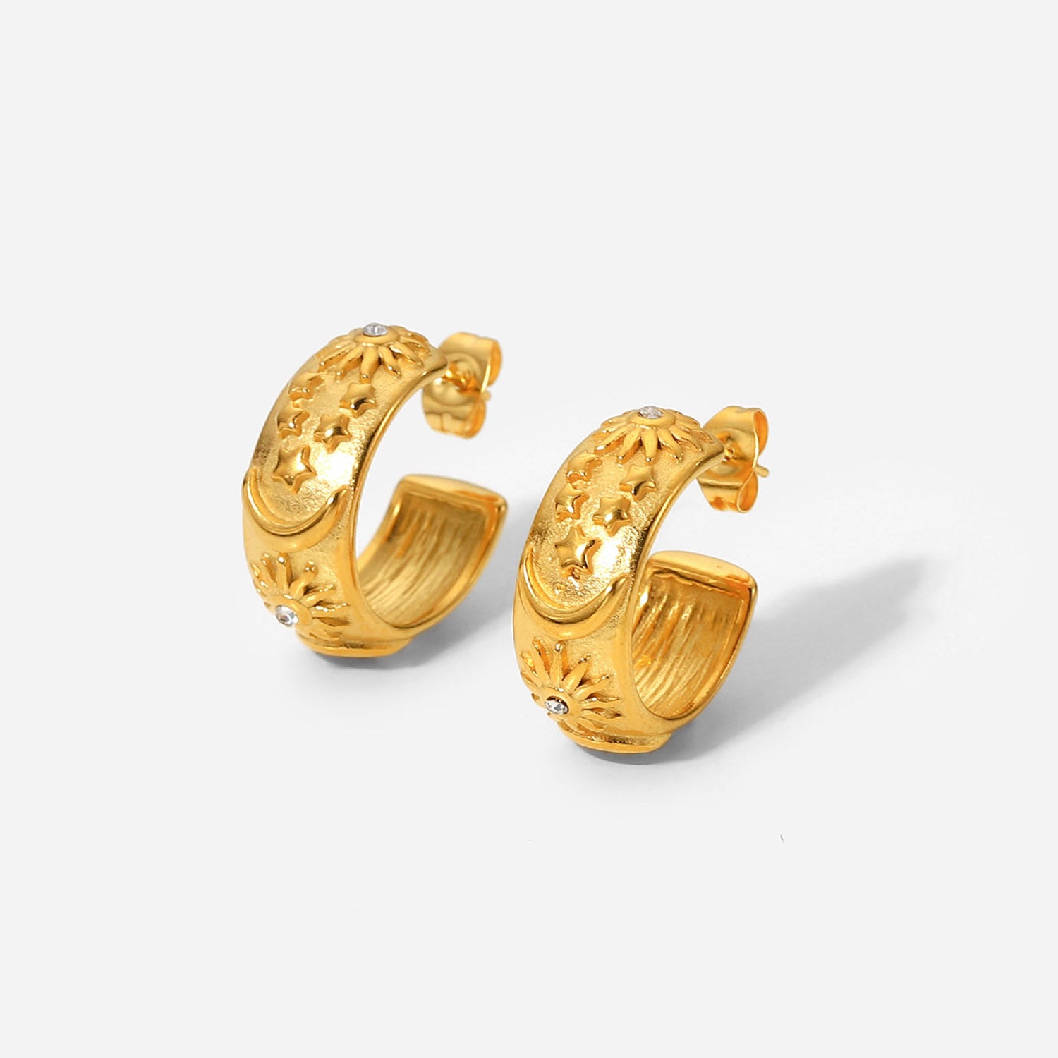 Buy Vighnaharta Twinkling Elegant Shimmering Beautiful Gold Plated Bacha  Bali Earring For Baby Boy Girls [VFJ2246ERG-6PAIR] at Amazon.in